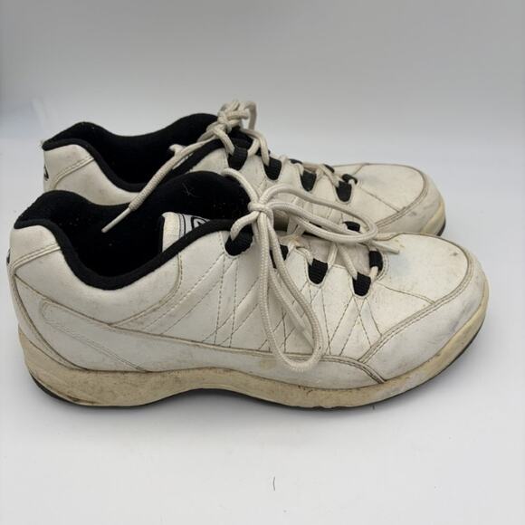 Men's Size 9 Ventura II White Black Athletic Spiked Golf Shoes GF952-9 9M Used - Picture 1 of 6